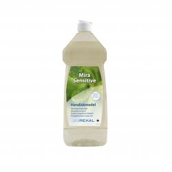 Mira Sensitive handdisk 1L Fosfatfri, parfymfri